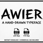 Awier Font - Featured Image