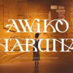 Awiko Haruna Font - Featured Image