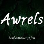 Awrels Font - Featured Image