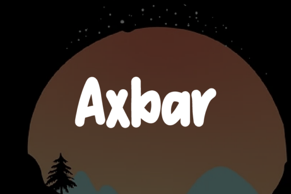 Axbar Font - Featured Image