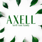 Axell Font - Featured Image