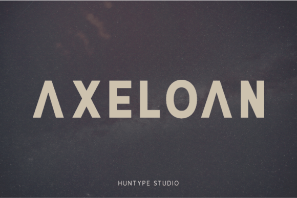 Axeloan Font - Featured Image