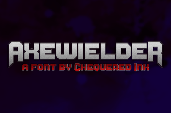 Axewielder Font - Featured Image