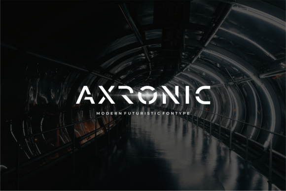 Axronic Font - Featured Image