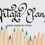 Axtaja Elang Font - Featured Image