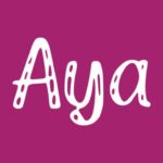 Aya Font - Featured Image