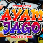 Ayam Jago Font - Featured Image