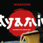 Ayamie Font - Featured Image