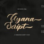 Ayana Script Font - Featured Image