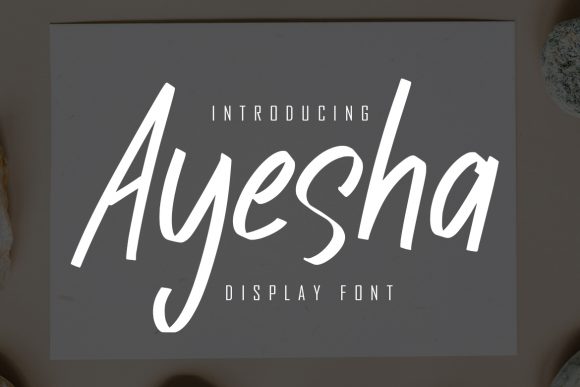 Ayesha Font - Featured Image