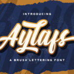 Aylafs Font - Featured Image