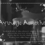 Ayuwije Aestethic Font - Featured Image