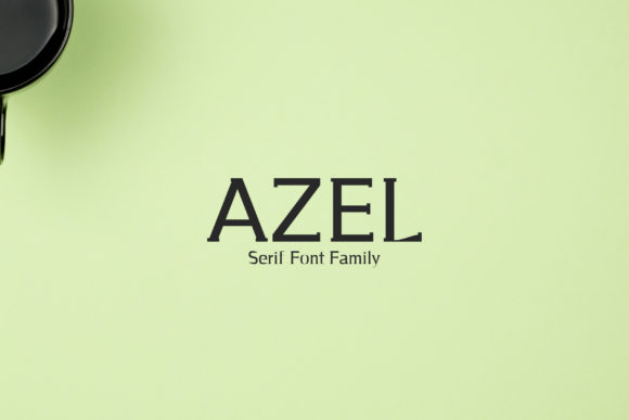 Azel Font - Featured Image