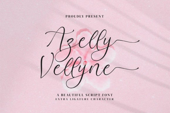Azelly Vellyne Font - Featured Image