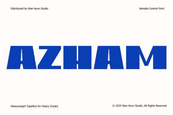 Azham Font - Featured Image