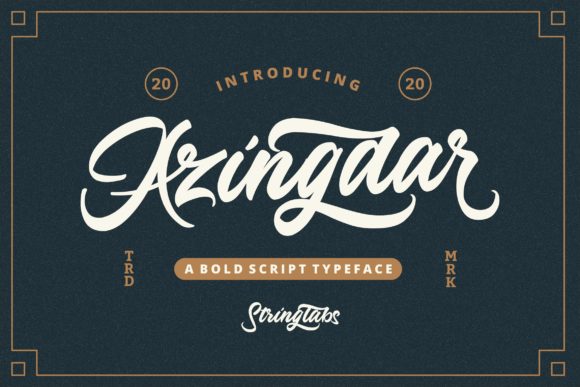 Azingdar Font - Featured Image