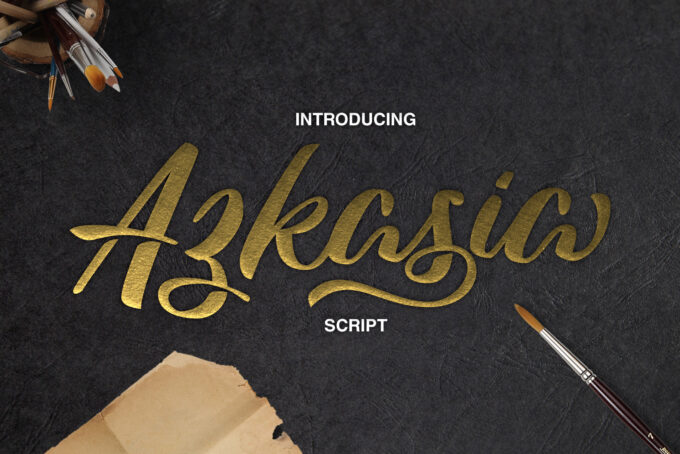 Azkasia Font - Featured Image