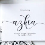 Azkia Font - Featured Image