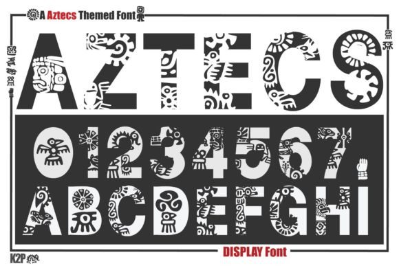 Aztecs Font - Featured Image