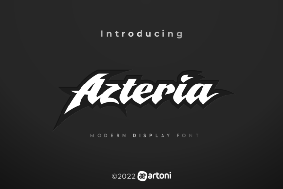 Azteria Font - Featured Image