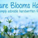 Azure Blooms Hand Font - Featured Image
