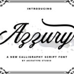 Azzury Font - Featured Image