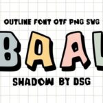 Baal Shadow Font - Featured Image
