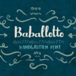 Baballotto Font - Featured Image