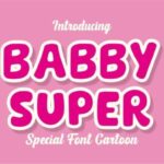 Babby Super Font - Featured Image