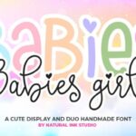 Babies Girl Font - Featured Image