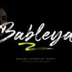 Bableya Font - Featured Image