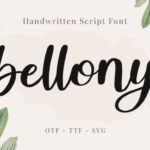 Bellony Font - Featured Image
