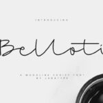Belloti Font - Featured Image