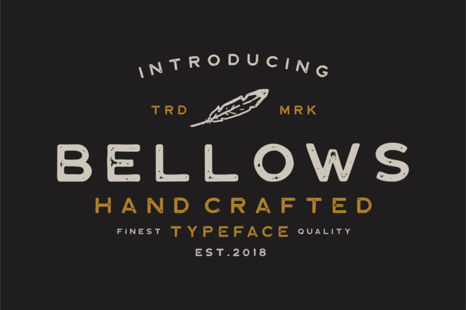 Bellows Font - Featured Image