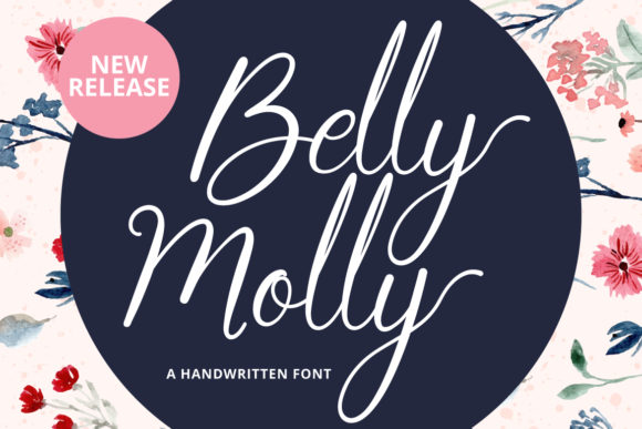 Belly Molly Font - Featured Image