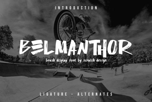 Belmanthor Font - Featured Image