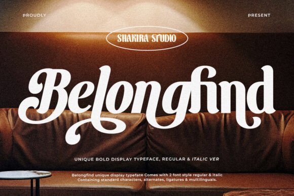 Belongfind Font - Featured Image
