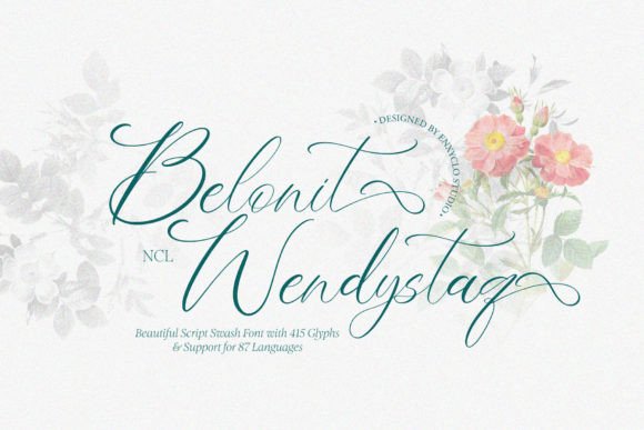 Belonit Wendystaq Font - Featured Image