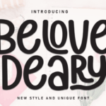 Belove Deary Font - Featured Image