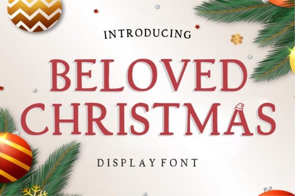 Beloved Christmas Font - Featured Image