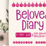 Beloved Diary Font - Featured Image