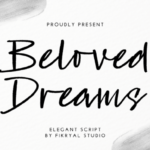Beloved Dreams Font - Featured Image
