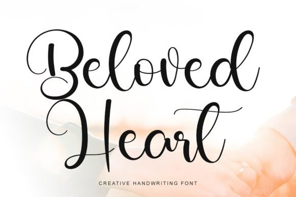 Beloved Heart Font - Featured Image