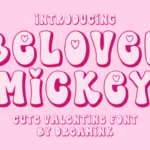 Beloved Mickey Font - Featured Image