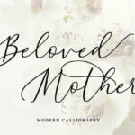 Beloved Mother Font - Featured Image