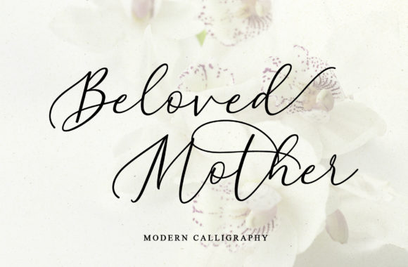 Beloved Mother Font - Featured Image