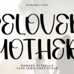 Beloved Mother Font - Featured Image