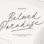 Beloved Paradise Font - Featured Image
