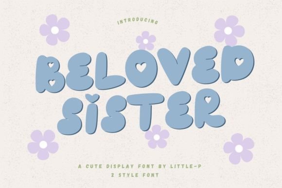 Beloved Sister Font - Featured Image