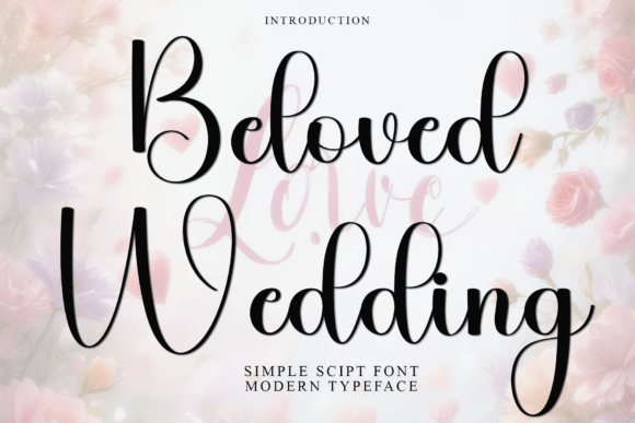 Beloved Wedding Font - Featured Image